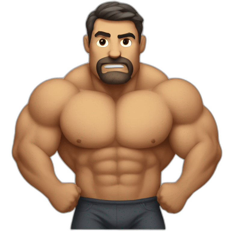 buff emoji man emoji