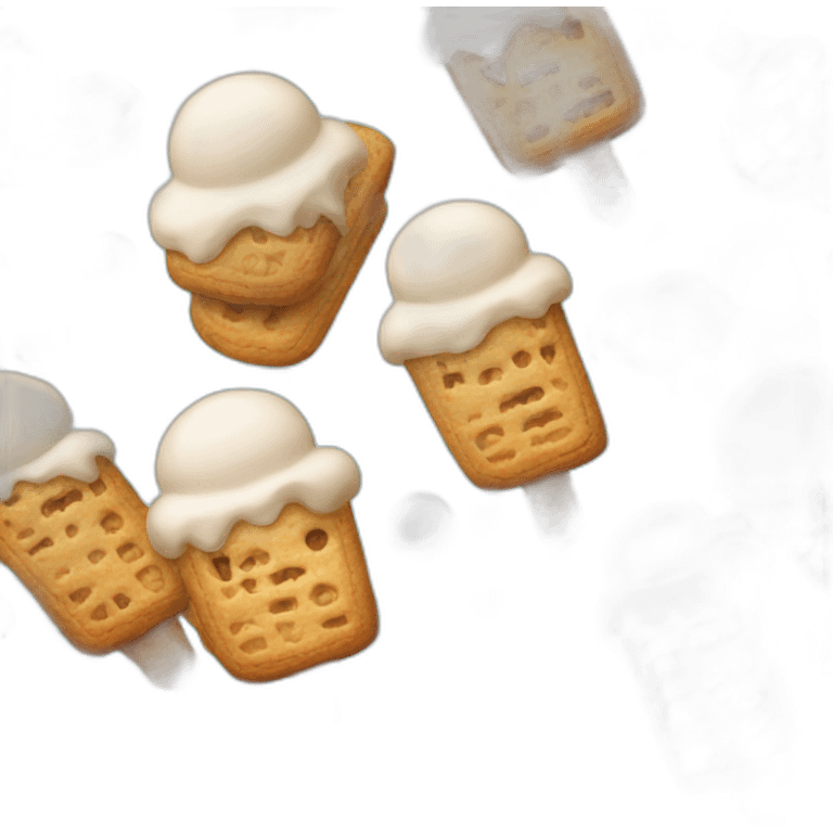 Cookies ice Creme emoji