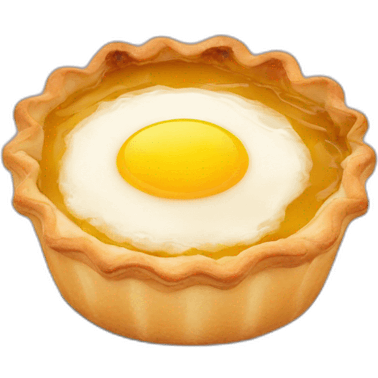 Egg tart emoji