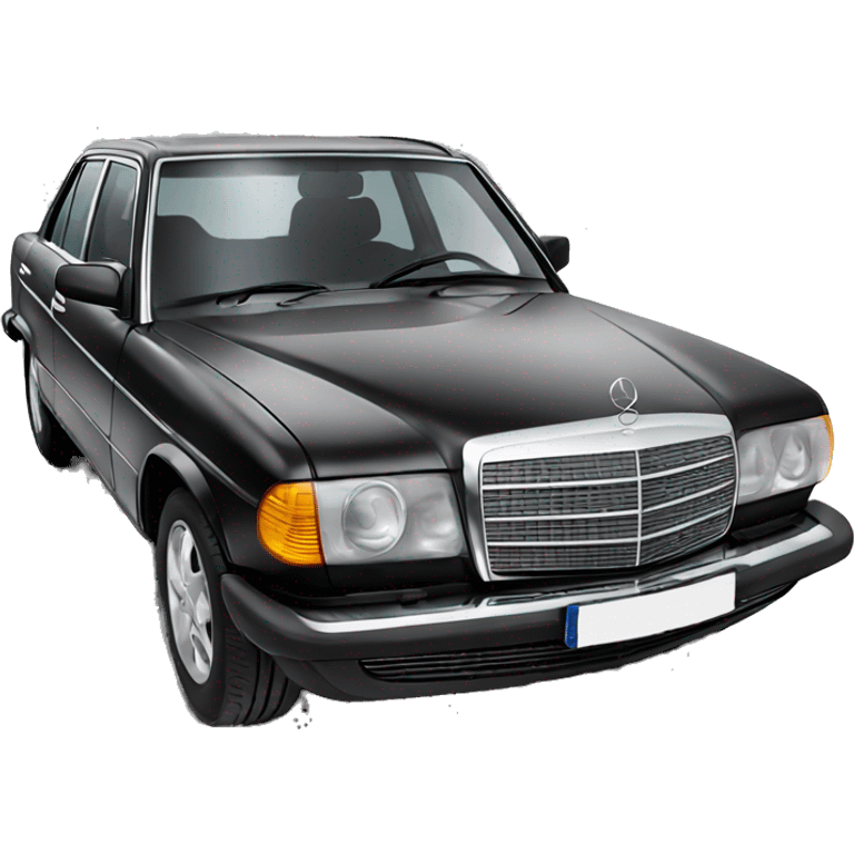 Mercedes black  emoji