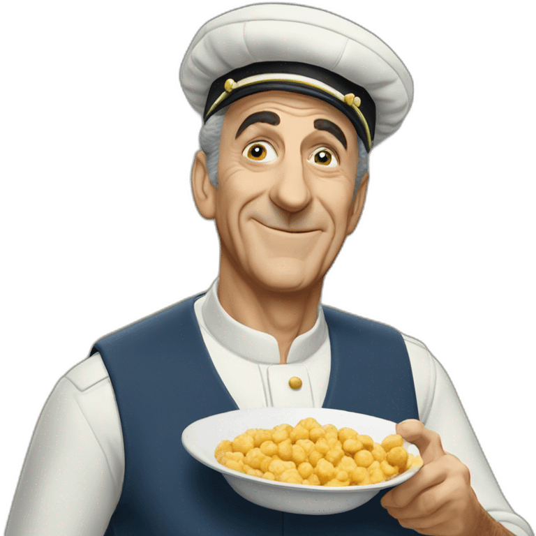 Louis de Funès la soupe aux choux emoji