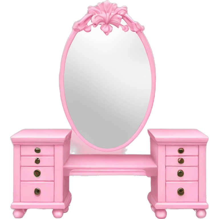 Pink vanity emoji