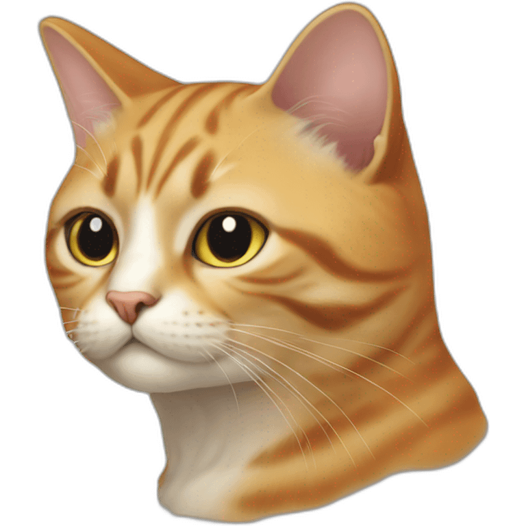 Mind blown cat emoji