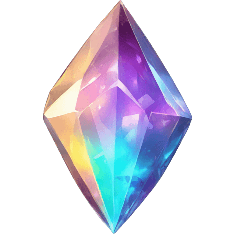 Crystal Iridescent Gem Shard emoji