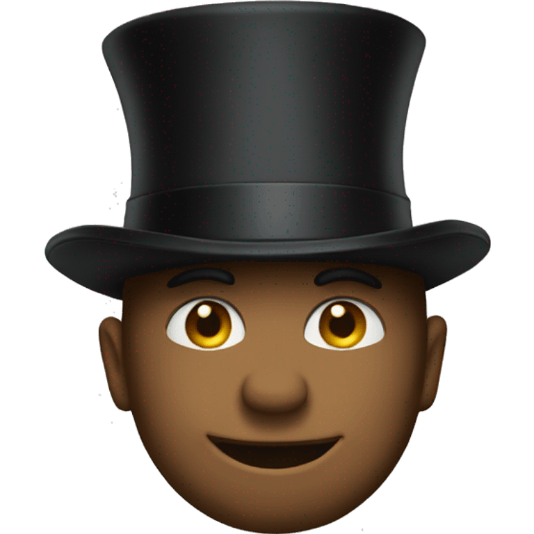 tophat emoji