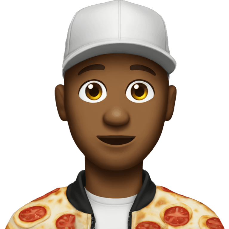 rapper pizza emoji