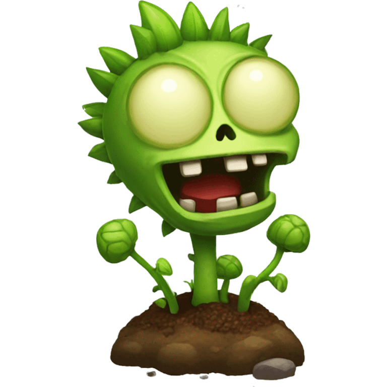 Plantas vs zombies emoji