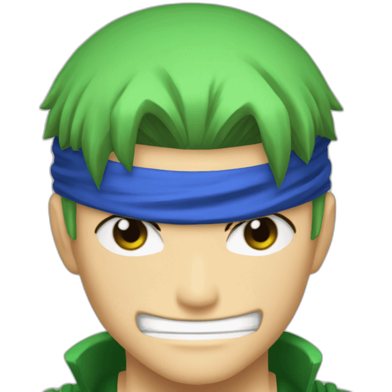 Roronoa Zoro One Piece emoji