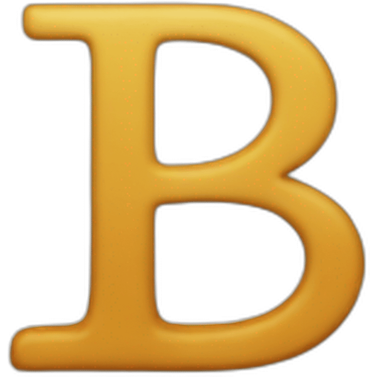 B LETTER emoji