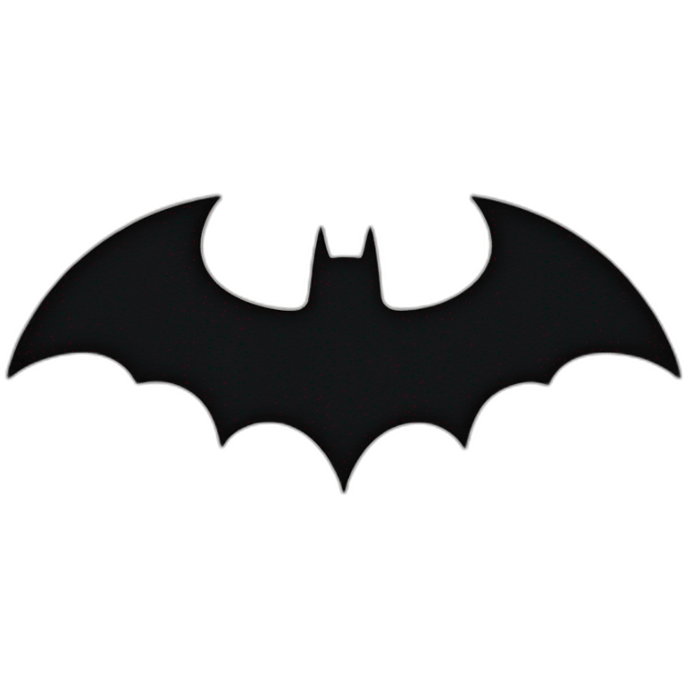 batman sign emoji