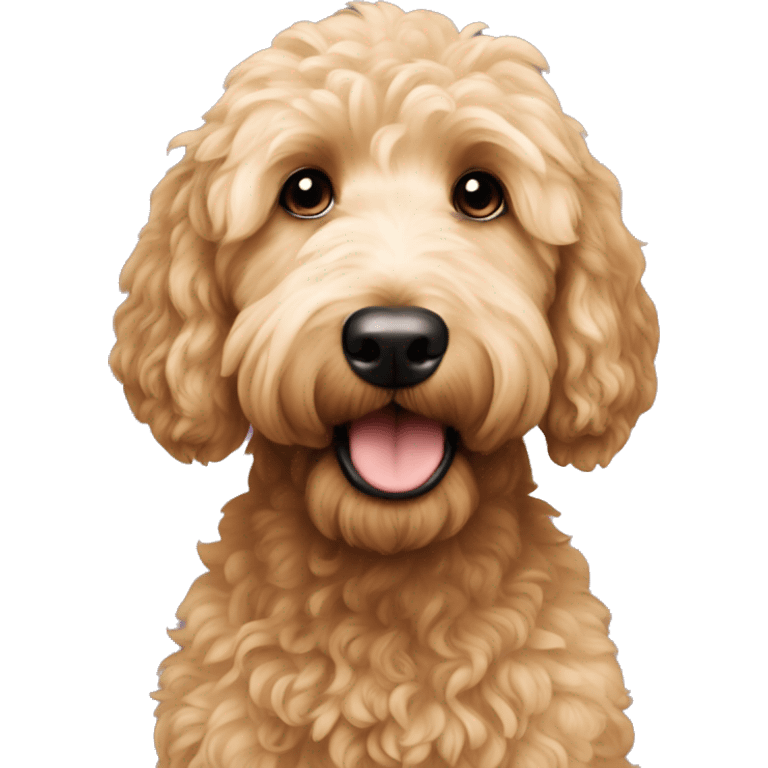 goldendoodle  emoji