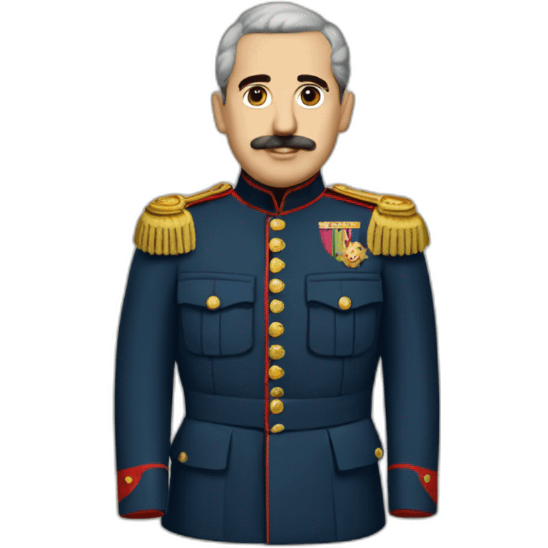 Francisco franco Spanish uniform emoji