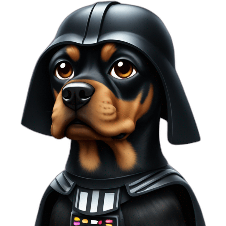 dog darth vader emoji