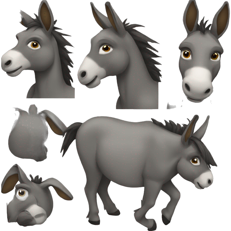 Donkey emoji