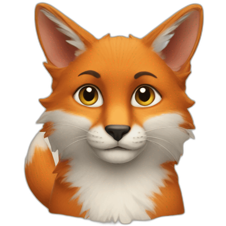 fuchs und katze emoji