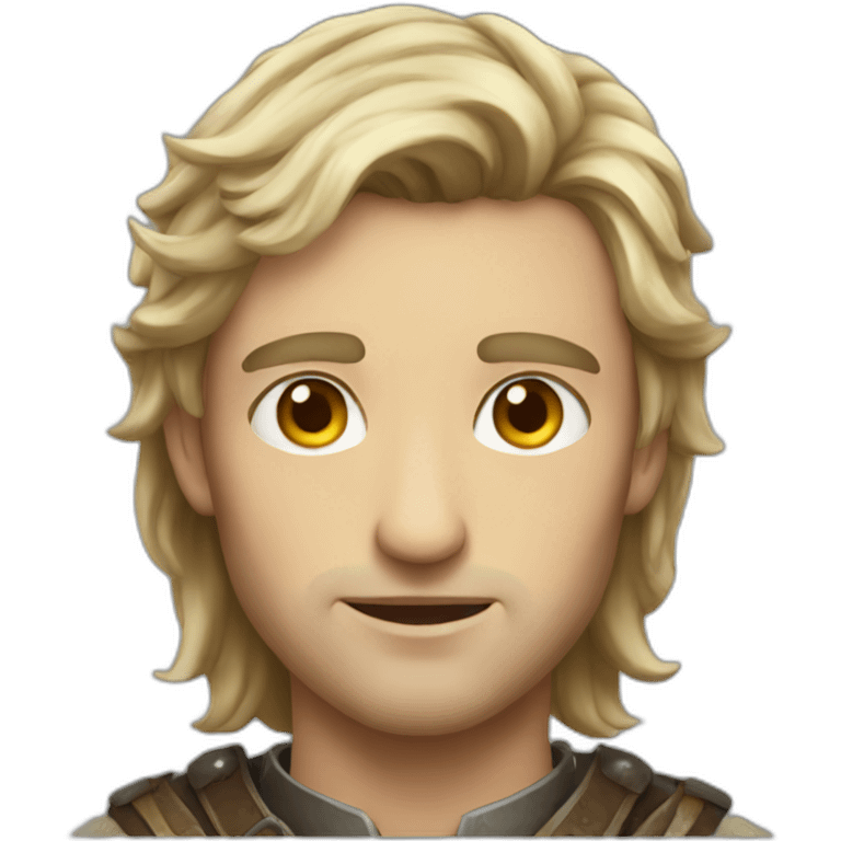 Fantasy male medieval emoji