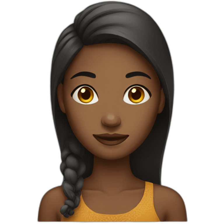 african woman emoji