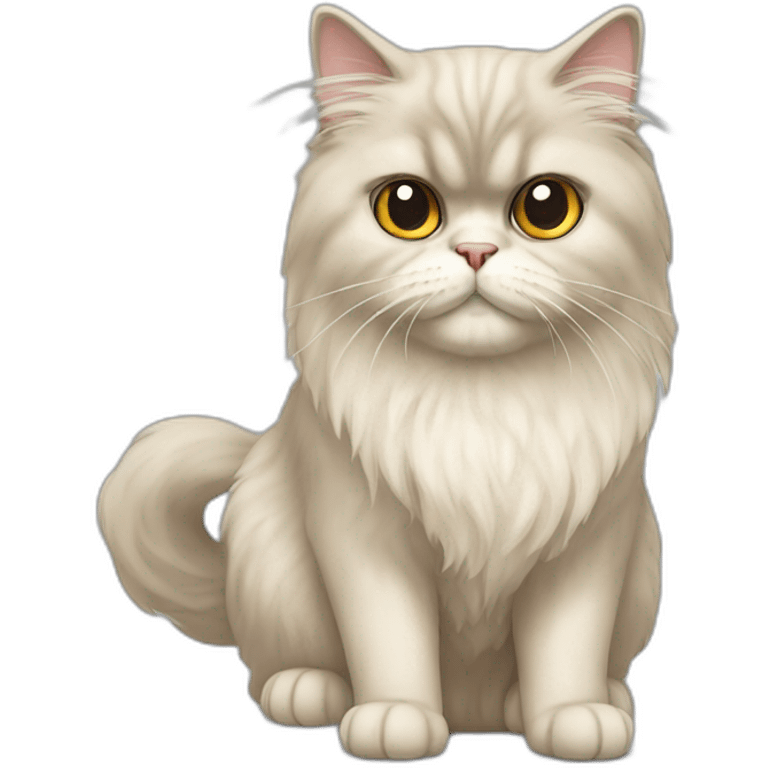 Persian cat emoji