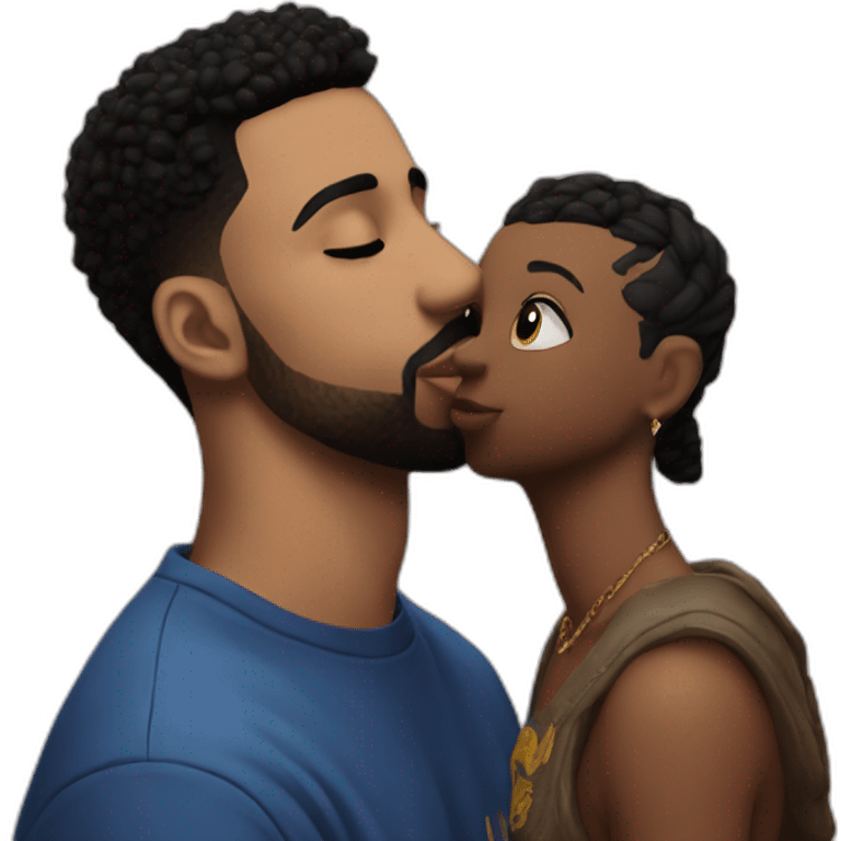 drake kissing 21 savage emoji