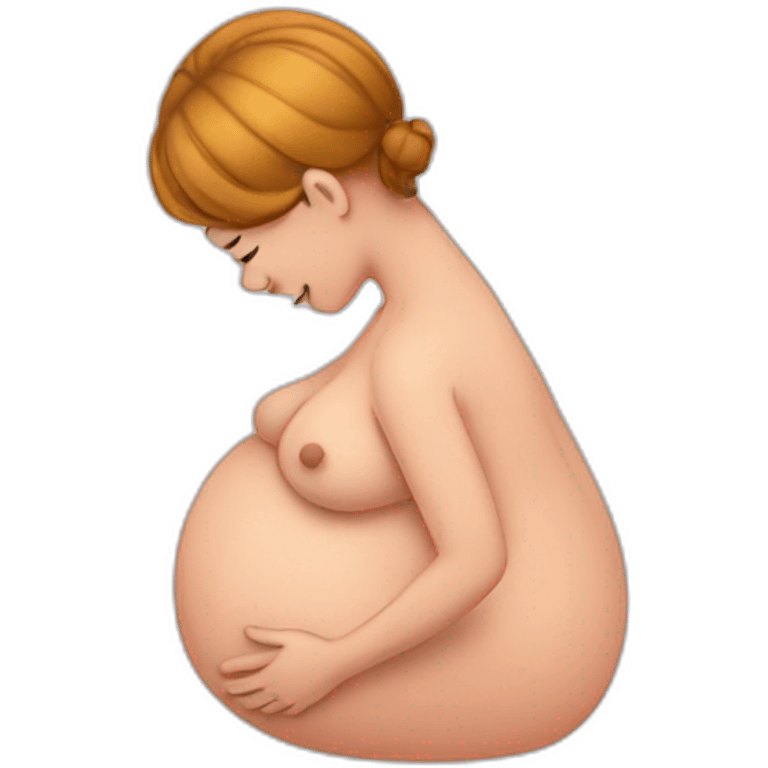 pregnant-stomach emoji