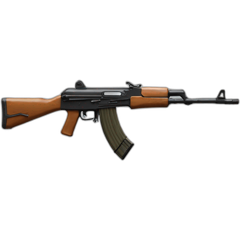 Kalashnikov assault rifle emoji