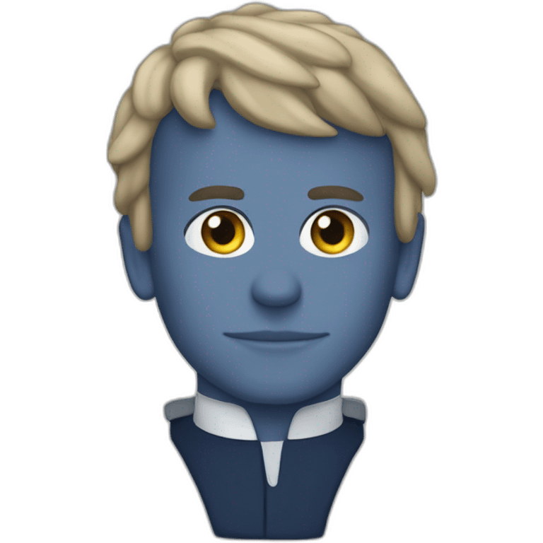 macron énervé emoji