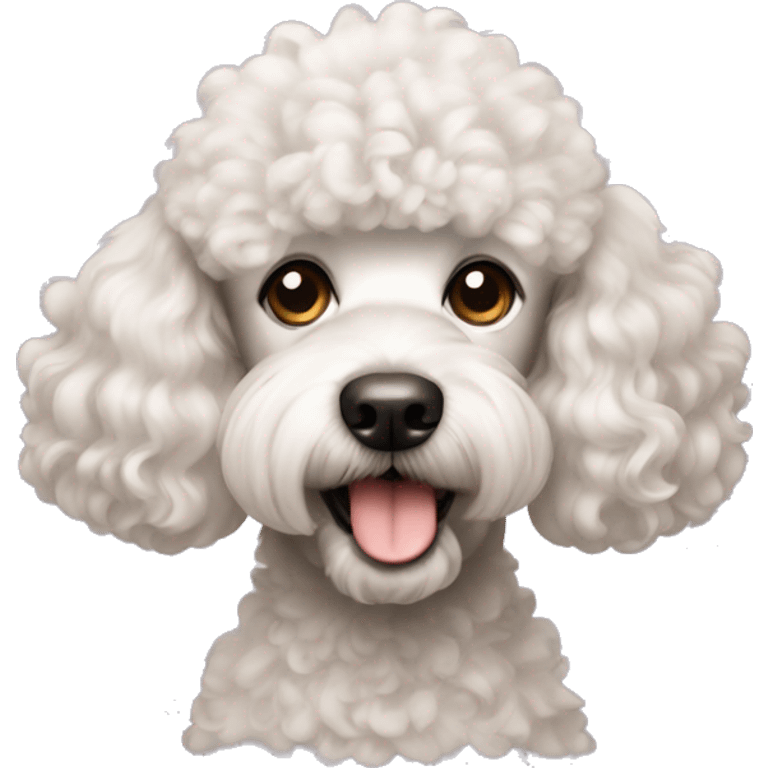 dog poodle emoji