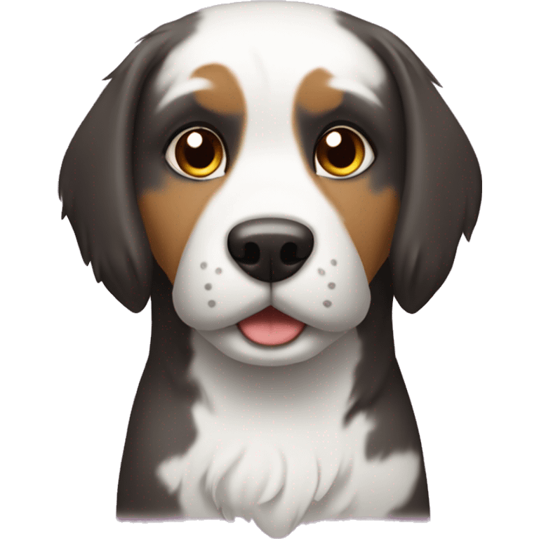 Perro en pet  grooming emoji