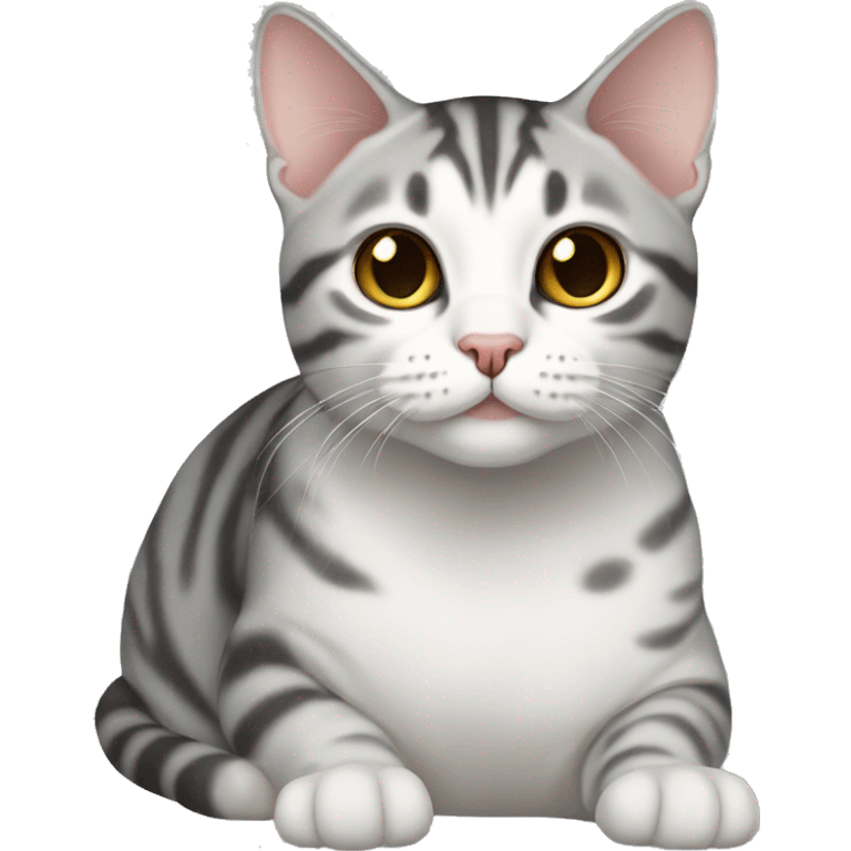 American shorthair cat emoji