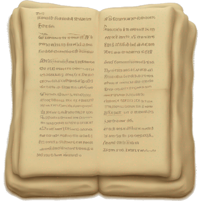 tablets with commandments emoji