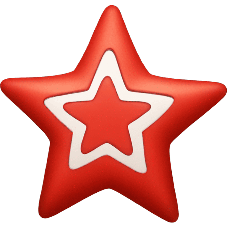 RED STAR emoji