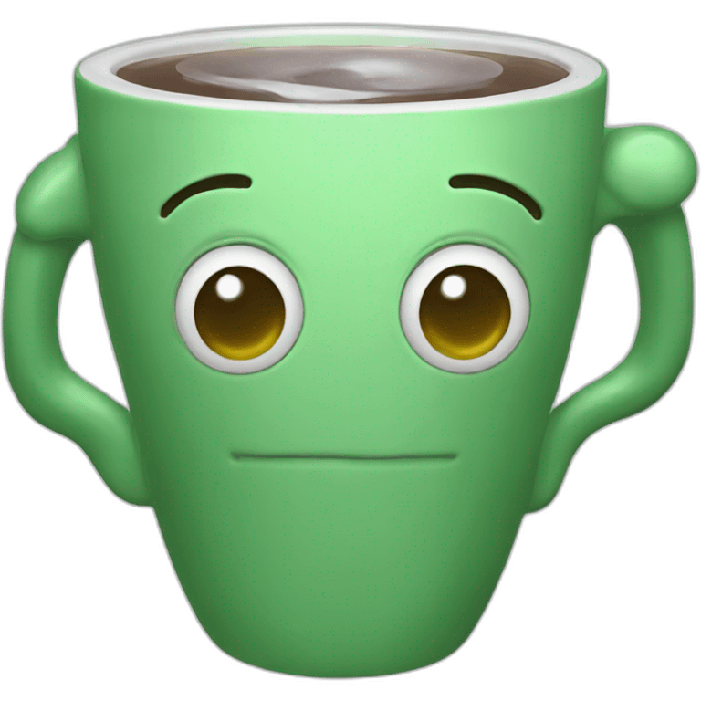 Buble tea green emoji