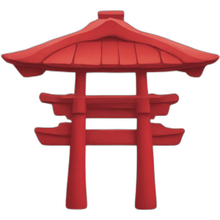 red japanese toori emoji