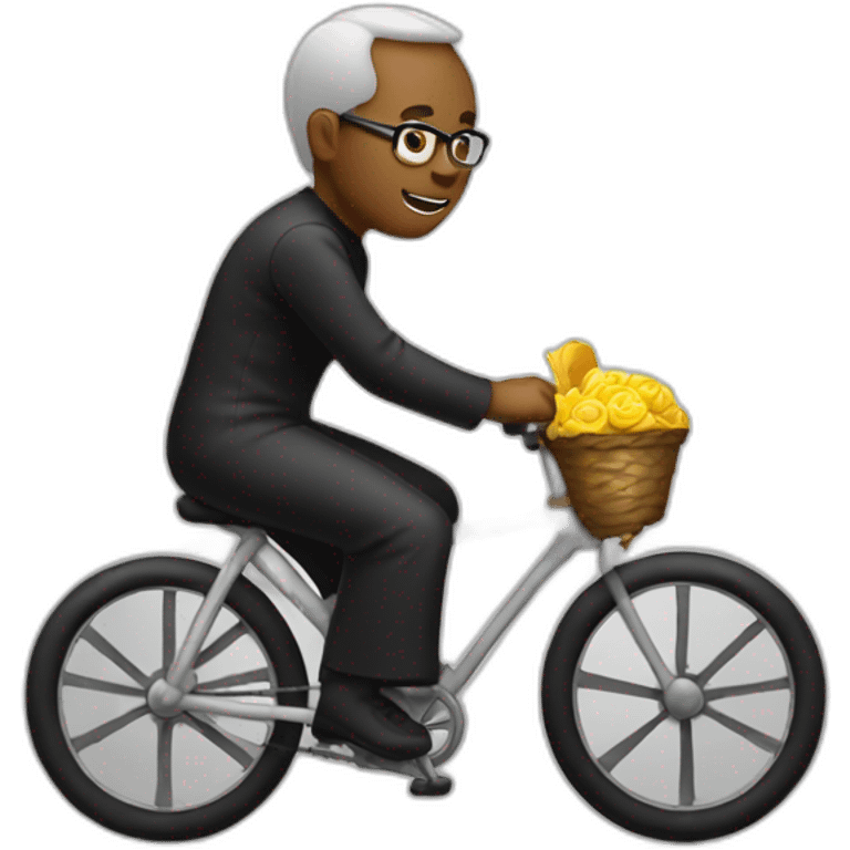 priest on a bike emoji