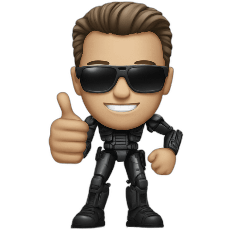 Terminator film thumbs up emoji