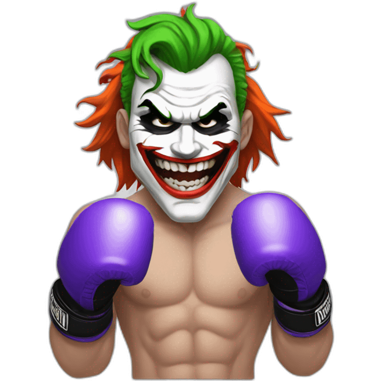 joker MMA Fighter  emoji