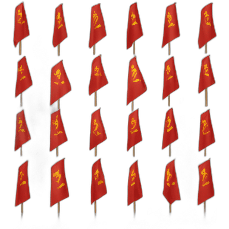 Le drapeau du communisme emoji