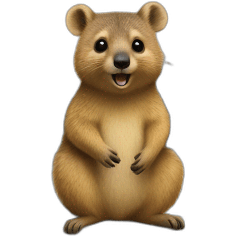 quokka visiting singapore emoji