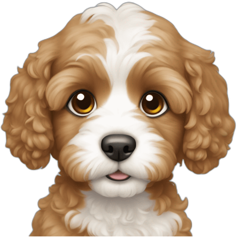 cavapoo puppy emoji