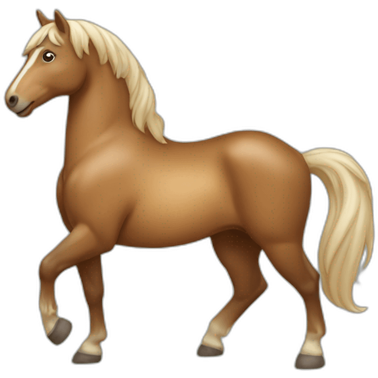 Cheval sur loutre emoji