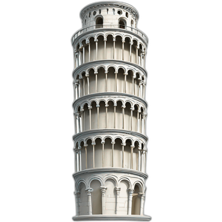 leaning tower of pisa emoji