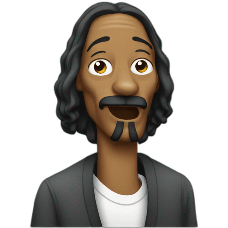 Snoop Dog singing emoji