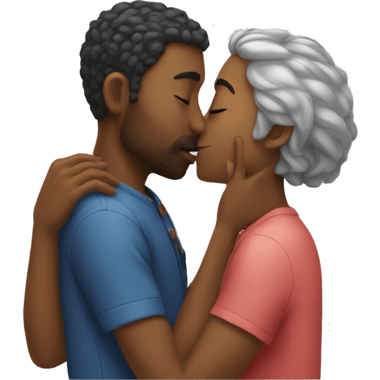 Kissing emoji