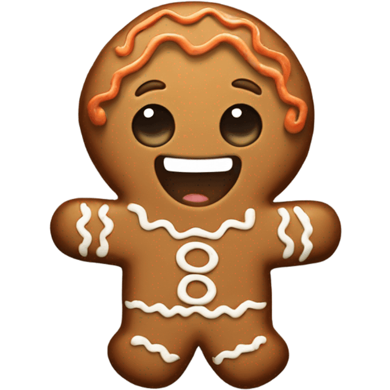 Gingerbread emoji