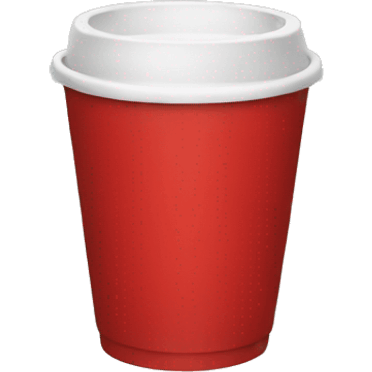 red cup in hand emoji