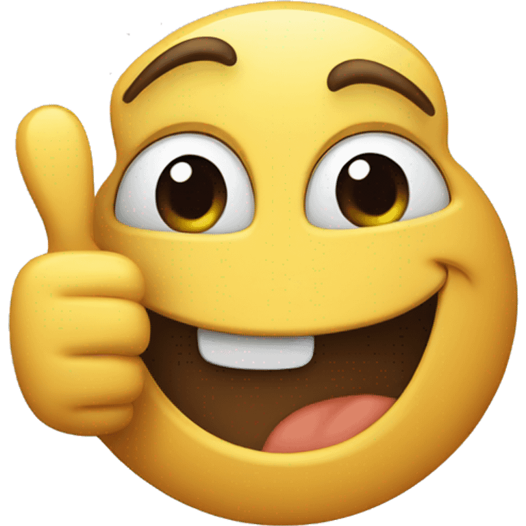 happy thumbs up  emoji