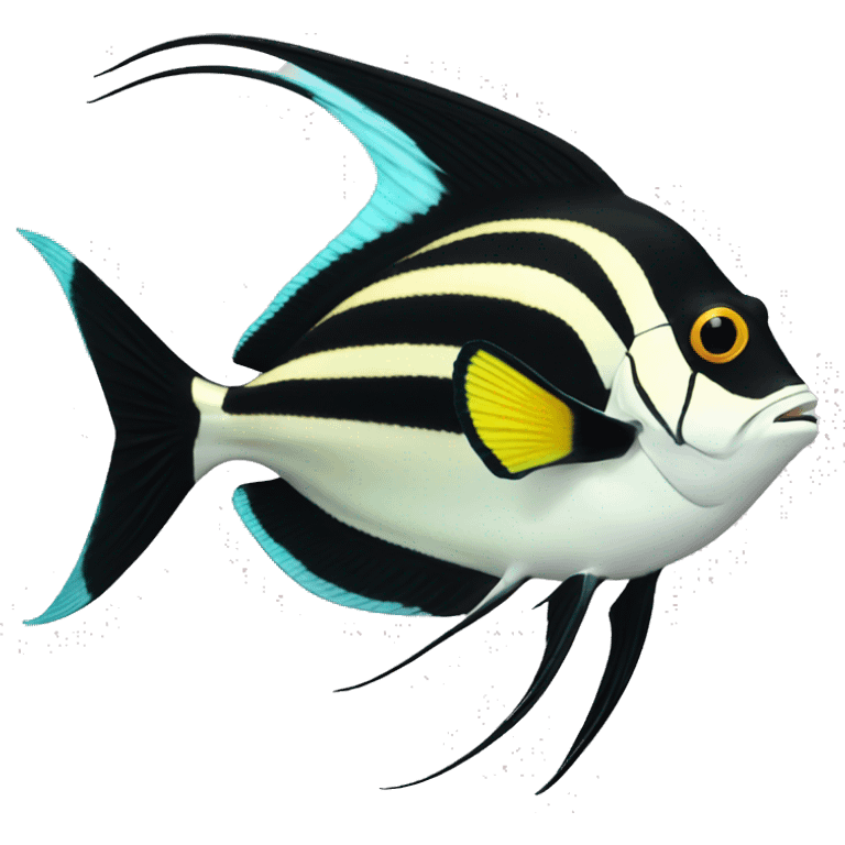 Moorish Idol Fish emoji