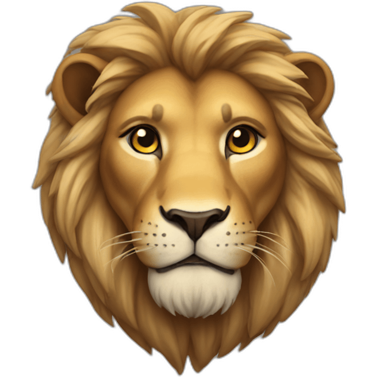 Lion heart emoji