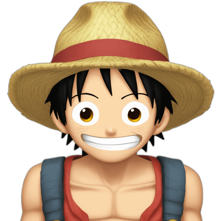 Monkey.D.Luffy fatigué emoji