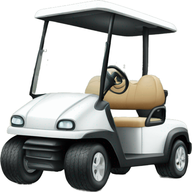 Golf cart emoji